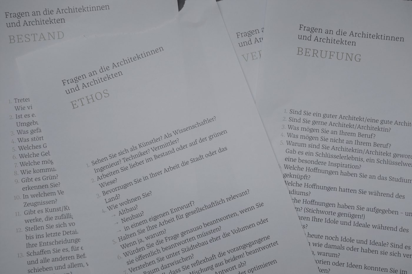 Fra­gen an die Archi­tek­ten Turit Froe­be&nbsp;1