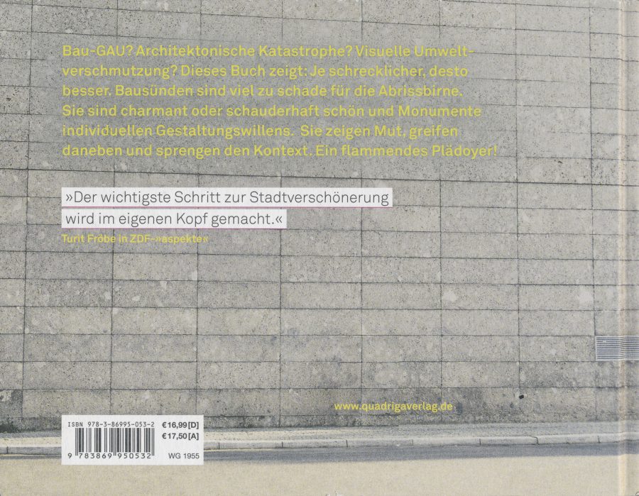 Die Kunst der Bau­sun­de Back&nbsp;Cover